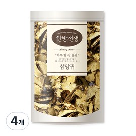 한방선생 국내산 참당귀, 300g, 4개 Domestic Angelica Gigantis (Cham-dang-gi), 300g, 4 packs, 300g × 2개