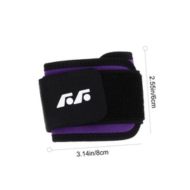 CORHAD 1pair Adjustable Breathable Sports Wristband Fitness Hand Protector for Activities Lightweight Support for Men Women for Running Basketball and Gym Workouts Pack