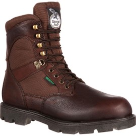 Georgia Boot Men's Homeland 8" Insulated-M Work Boot, Brown, 8.5 M US