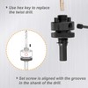 135mm Multi Hole Saw for Wood Cutting, Extra Solid HSS