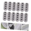 LIFKOME 12Pcs Toilet Seat Bumper Pads Durable Cushioning Mat for