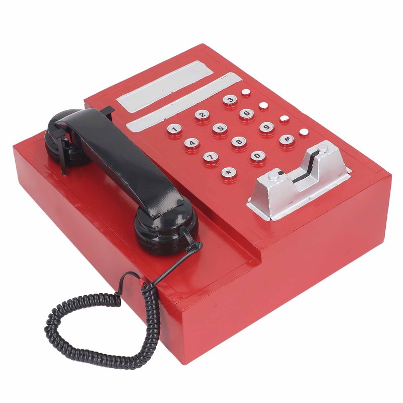 Retro Telephone Model Simulation Innovative Exquisite Old Fashioned Telephone Model