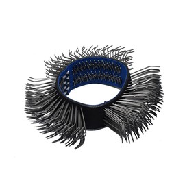 Pneumatic Surface Removal Tool Accessories Wire Wheels Bent Tip Wire Thickness 0.7mm 4" 102 mm Diameter 3/4" 19 mm Remove Rust Paint Wire Brush Surface Removal Metal Finishing Tool Parts