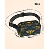 Bee Fanny Pack Fashion Belt Bag Lightweight Waist Pouch with