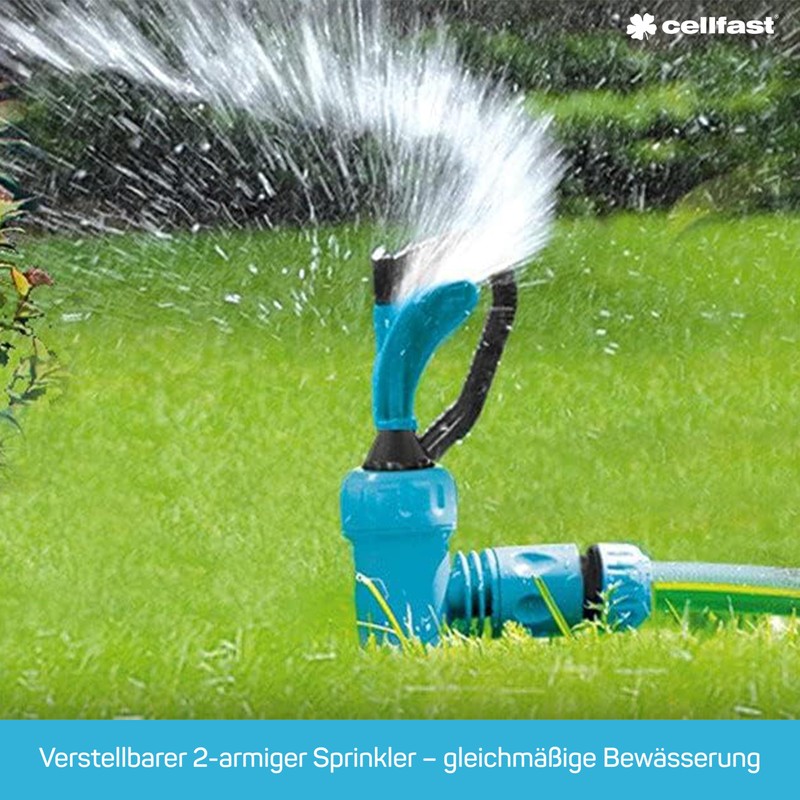 Cellfast Basic 2-Arm Circular Sprinkler Irrigation Area up to 177