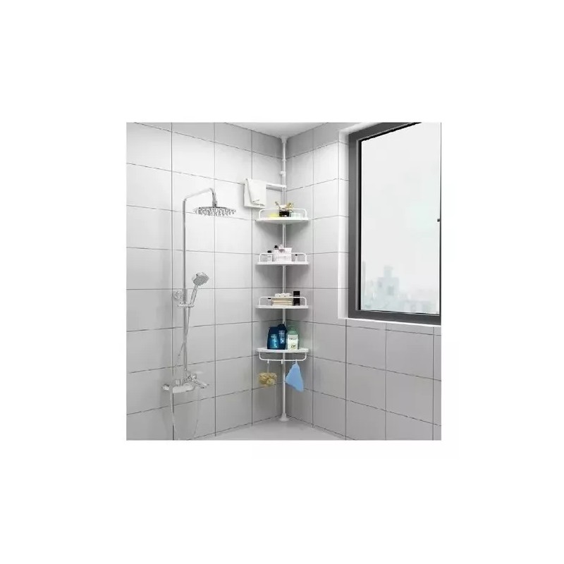 ML Esquinero Para Baño Organizador Para Regadera Con 4 Niveles