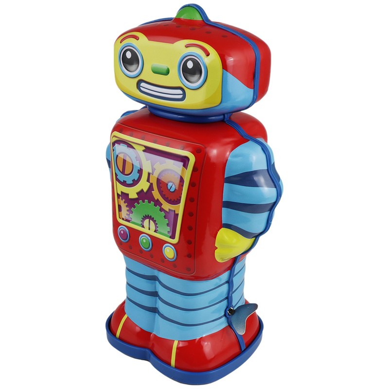 Freak Scene Cosmo Tin Toy Robot Large Wind-Up Tin Robot