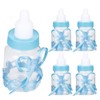 24pcs Lovely Plastic Milk Bottle Candy Box Fillable Bottle Baby