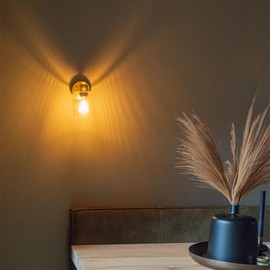 Qazqa - Art Deco Art Deco Ceiling Spotlight Gold I Brass with Glass Adjustable - Laura I Living Room I Bedroom - Round - LED Suitable E27