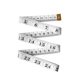 Realm Double Sided Tape Measure, Suitable For Body Measuring, Sewing/Tailors Tape, Inches & CM's, 150cm / 60 inches (1)
