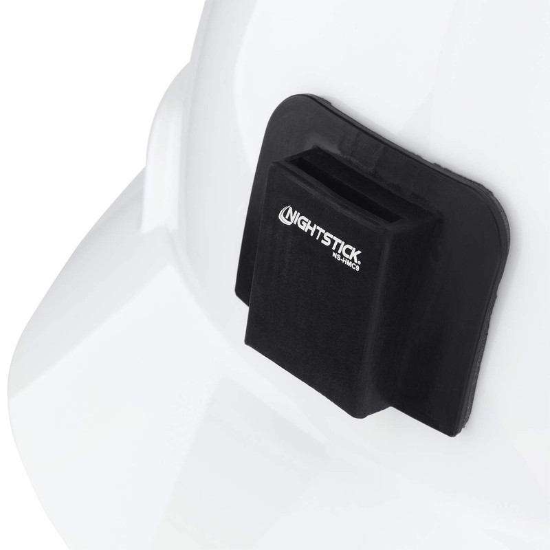 Nightstick NS-HMC9 Heavy-Duty Rubber Hard Hat Mount, One Size, Black