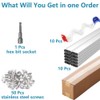 letsFix Greenhouse Spring Wire & Lock Channel 6.6 ft -