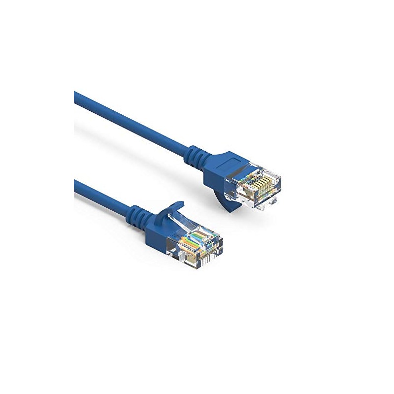 SF Cable 50ft Cat 6A UTP Slim Ethernet Network Booted