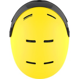 Salomon Orka Visor Kids Helmet Ski Snowboarding, Integrated convenience, Easy to adjust fit, and Lightweight, Yellow, KS 4953