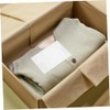 100 Piezas Bolsas Autoadhesivas Transparentes para Envío de Resistente y