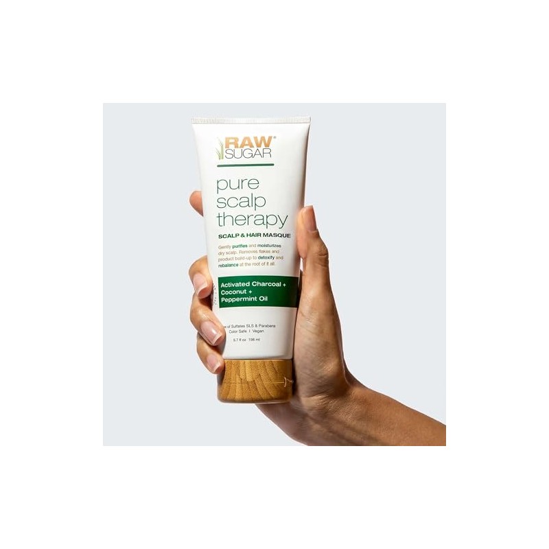 RAW SUGAR, The Scalp Restore Masque, Mascarilla Capilar y de