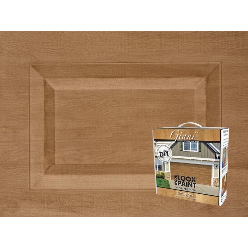 Giani Wood Look Garage Door Paint Kit: Elevate Your Curb