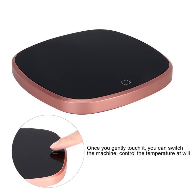 Household Waterproof Touch Heating Cup Mat Warm Electric Pad for