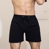 Unisex 3-Quarter Summer Beach Swim Shorts Board Shorts Hot Pink/ONE