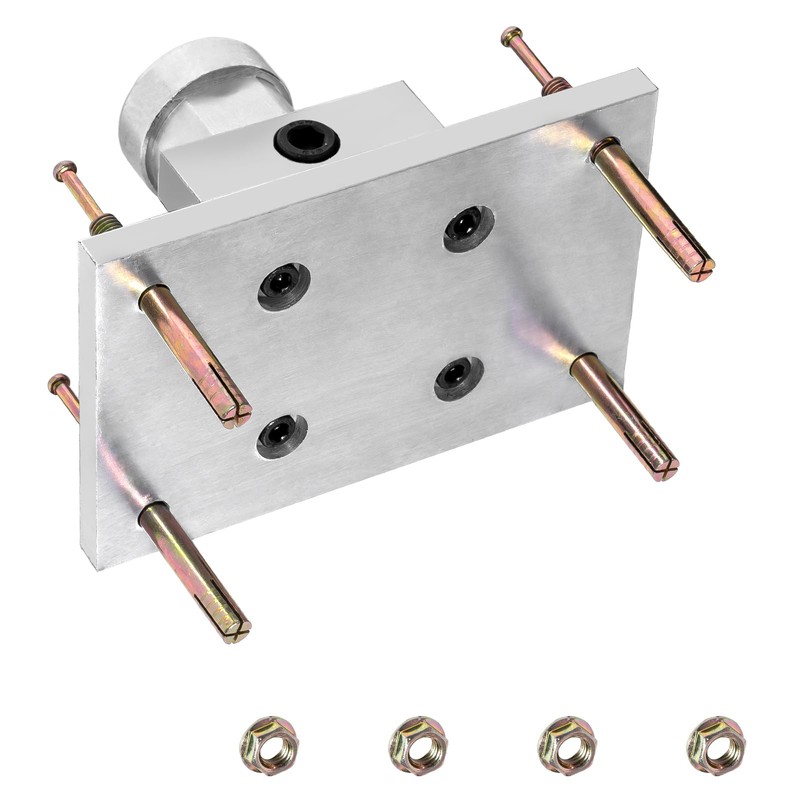INZCHAIN Pole Dance Fixed Plate for Slanted Ceilings, Universal 40mm/45mm