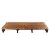 39.4IN Wooden Step Stool - Solid Wood Material, Large Surface,
