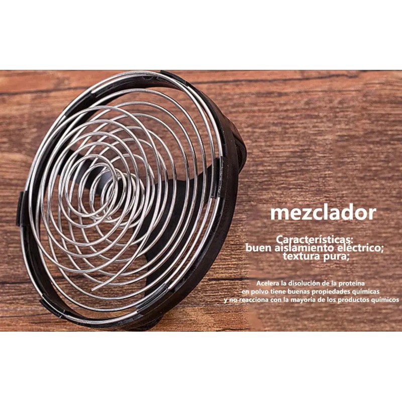 2 Pzas Mezclador De Proteínas Vaso Deportivo Shaker Para Gimnasio