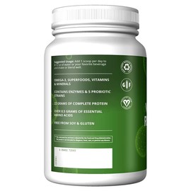 MRM MRM Nutrition Veggie Meal Replacement Protein | Chocolate Mocha Flavored | 22g Complete Plant Based Protein | Meal on-The-go | Mediate Hunger | Balanced macronutrient Formula | 28 Servings