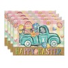 Artoid Mode Buffalo Plaid Egg Truck Daisy Carrot Happy Easter