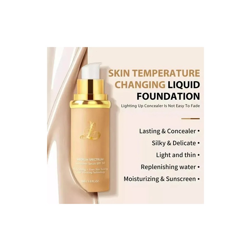 Jy Upgraded Bio Foundation 4 En 1, Hidratante Que Cambia
