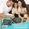 Triggle Game Rubber Bands, Chains Triangle Chess Game for 2-4