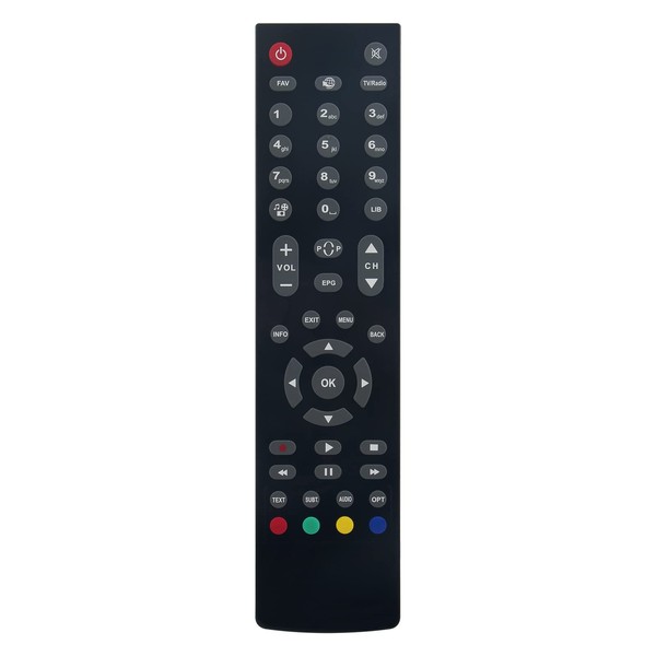 VINABTY RC2712 Replaced Remote Control fit for Finlux HITACHI Bush