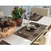 excovip Placemat, Scandinavian Style, Selective, Oil-Resistant, Non-Slip, Insulated, Washable, Rectangle,