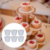 Ragyzity 6pcs Pudding Moulds, Aluminum Muffin Tin Dariole Moulds Egg