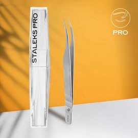 STALEKS PRO Professional Tweezers for False Eyelashes Extension Stainless Steel Expert 40/11, NN-TE-40/11
