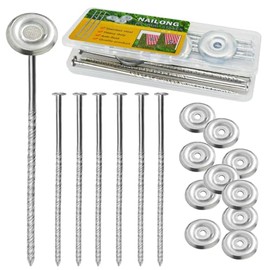 10 Pack Outdoor Rv Rug Stakes, Stainless Steel Spira Patio Mats Stakes, Used for Fixing Rugs, Tents, Tarps, and RV Mats，Rv Camping Accessories for Outside,Camper Must Haves