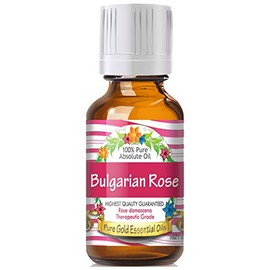 Pure Gold 30ml Oils - Rose Absolute (Bulgarian) Essential Oil - 1 Fluid Ounce