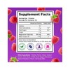 Beilancy Magnesium Glycinate Gummies - Raspberry Flavor - 400mg -