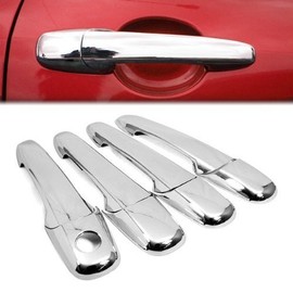 Chrome Plated Side Door Handle Cover Trims Fit for 03 04 05 06 07 Mazda 2 3 5 6