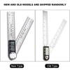 Digital Protractor 10-390 mm Digital Protractor 360° Angle Measuring with