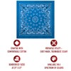 Rothco Trainmen Paisley Bandana – Multipurpose Outdoor Utility Survival Headwrap,