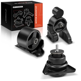 A-Premium 3PCS Front Rear Engine Motor Mount Kit Compatible with Kia Forte 2010-2013, Forte Koup 2010-2013, Forte5 2012-2013, Automatic Transmission, Replace# 219101M050, 219301M200