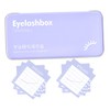 WOONEKY 1set False Eyelash Organizer Case Kit Eyelash Storage Box