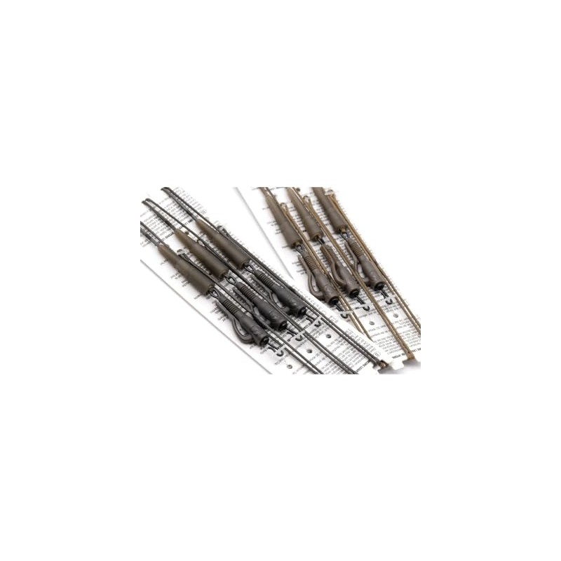 Korda Kable Leadcore Leader Hybrid Lead Clip QC Swivel 50cm