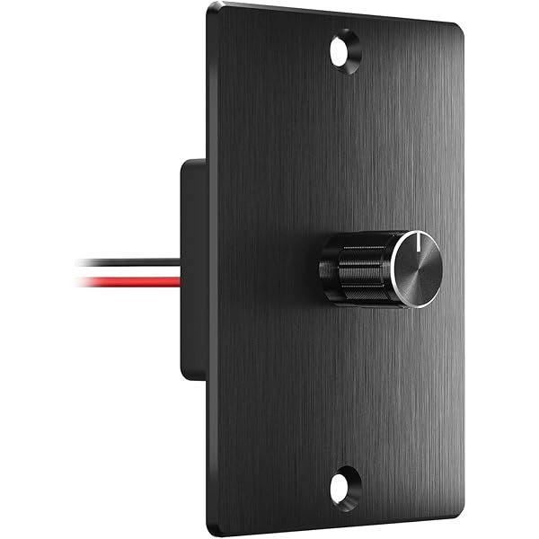 12 Volt PWM LED Dimmer Switch 15A 180W, Push On