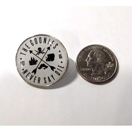 Unbranded Goonies Never Say Die! - Enamel pin - Brooch Lapel Pin