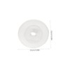 BESPORTBLE 100Pcs Fishing Line Discs Durable Lure Stoppers for Fishing