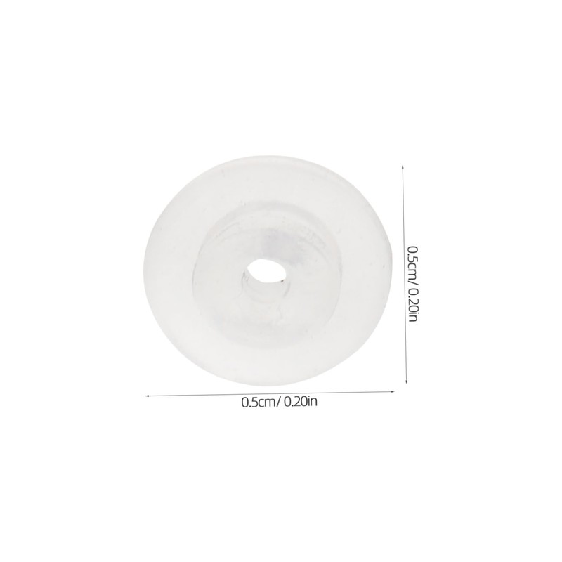 BESPORTBLE 100Pcs Fishing Line Discs Durable Lure Stoppers for Fishing