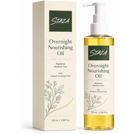Aceite nutritivo nocturno para el cuidado de la piel 100 ml Aceite nutritivo de 100 ml con dispensador para hidratación nocturna y apariencia luminosa.