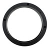 Maxmoral 2PCS 14.5cm Inner Diameter Black ABS Plastic Speaker Mounting