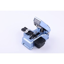 12 Ribbon Fiber Optic Cleaver High Precision and Fully Automatic Fiber Cutter Tool (Blue)